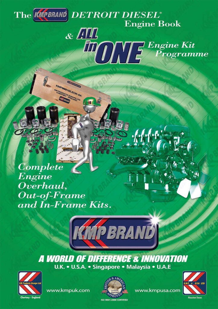 KMP Brand® Engine Overhaul Kits Suitable for Detroit Diesel®