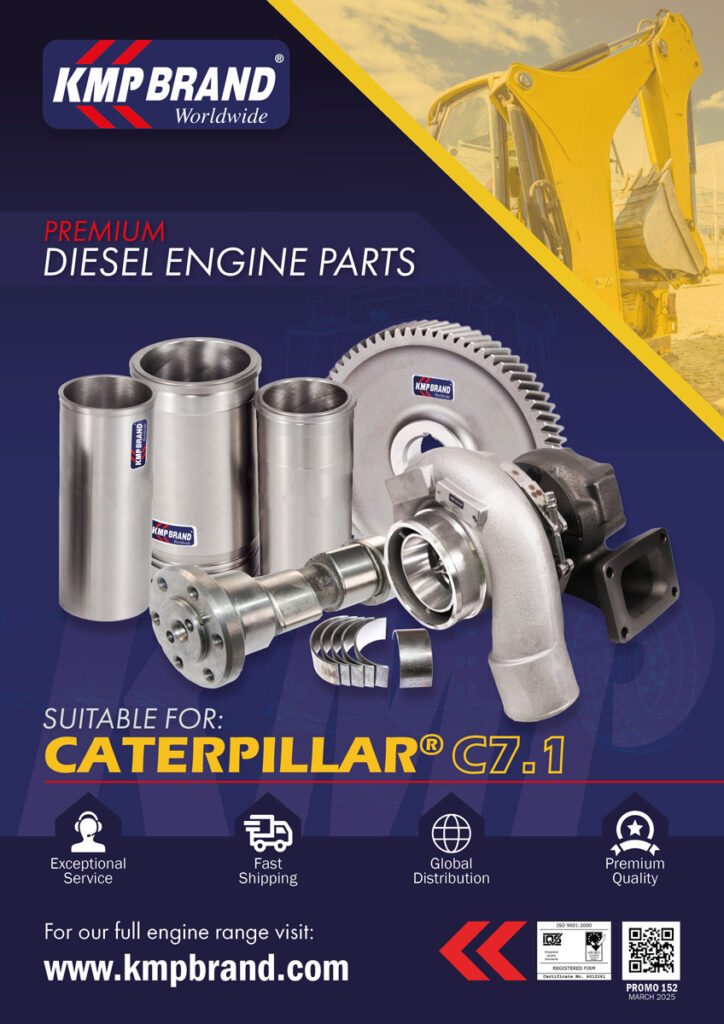 KMP Brand® Parts Guide Suitable for Caterpillar® C7.1