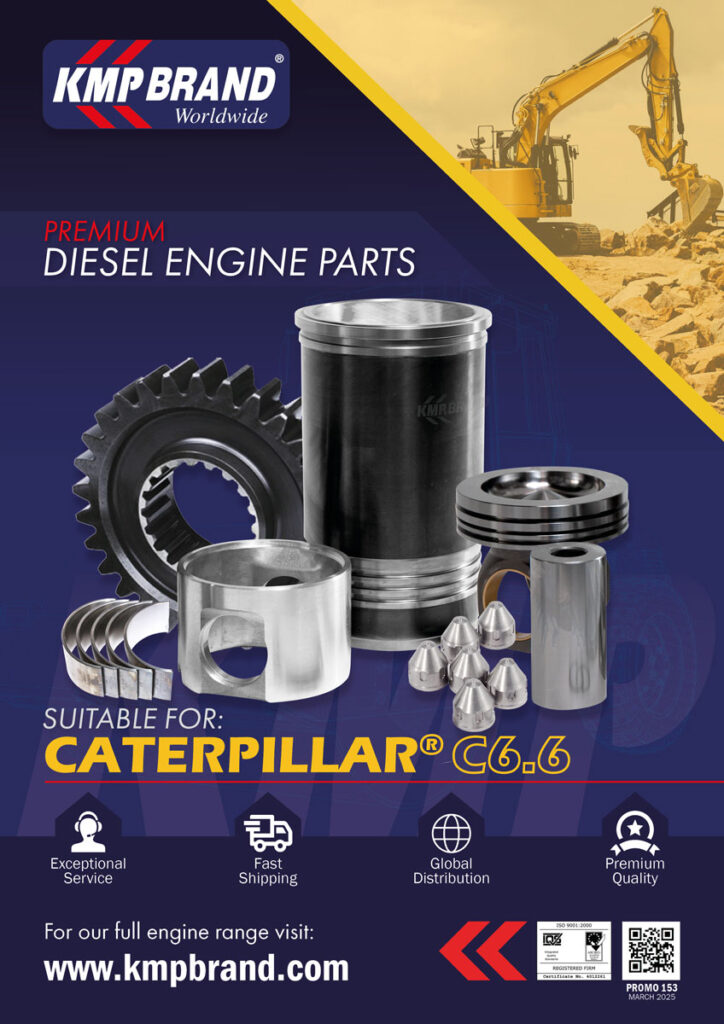 KMP Brand® Replacement Parts Catalogue Suitable for Caterpillar® C6.6