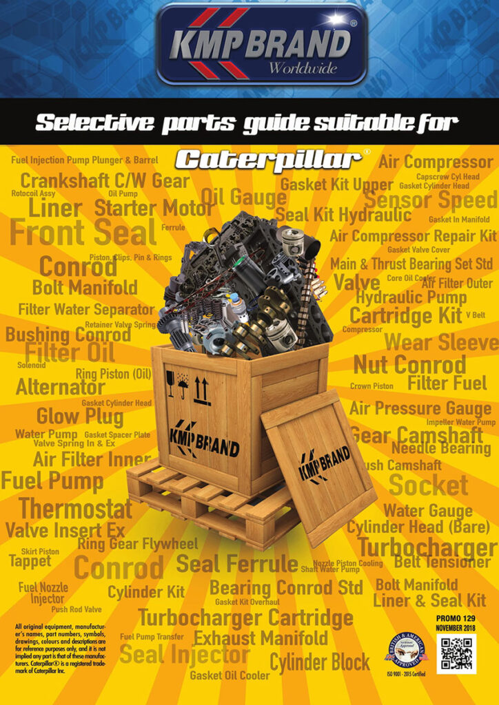 KMP Brand®Parts Guide Suitable for Caterpillar®By Product