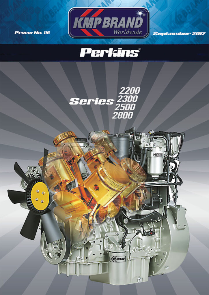 KMP Brand®Parts Guide Suitable for Perkins® 2200 2300 2500 2800