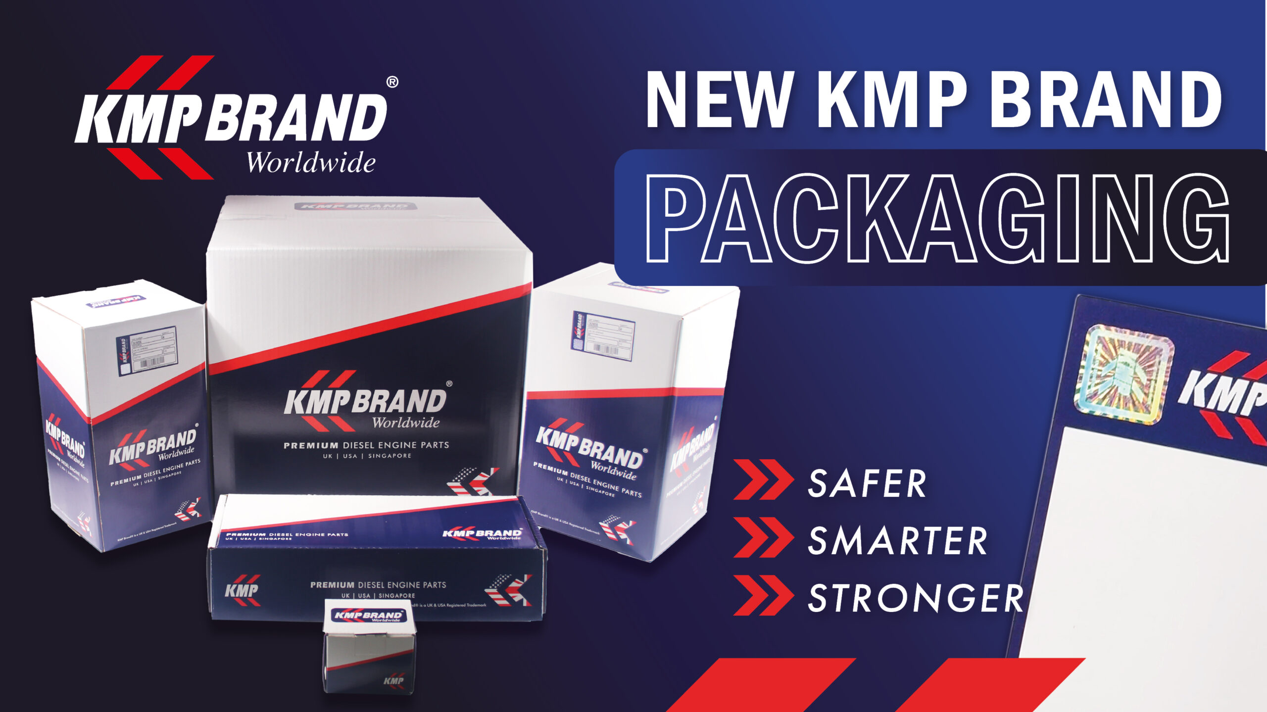KMP packaging launch