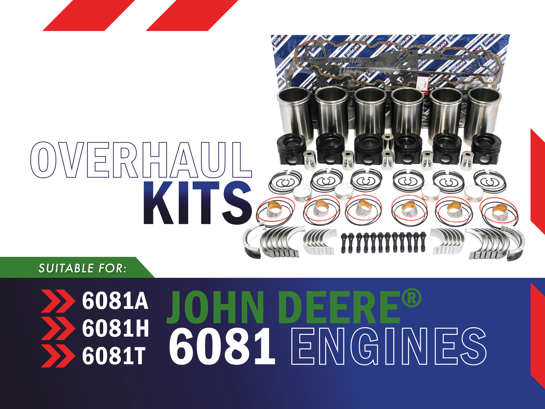 John Deere© 6081 Engines